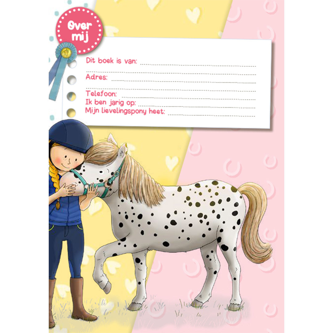 Uitgeverij witte leeuw vriendenboek - stip de pony