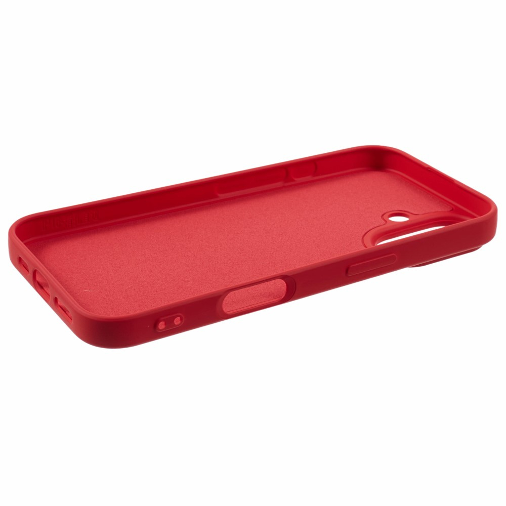 iPhone 16 Gummi Case Schutzhülle - Rot (Matt)