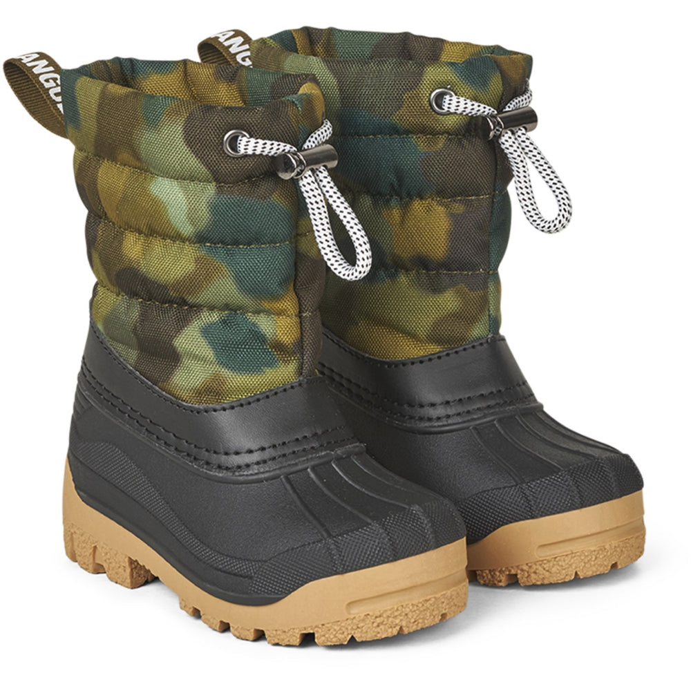 Køb Angulus Camo Print Termo-Støvle Med Uldfoer