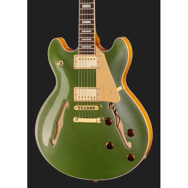 Harley Benton HB-35Plus Metallic Green