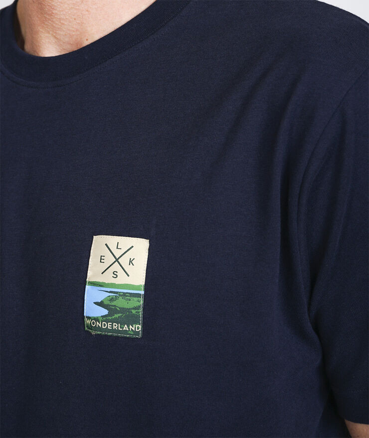 ELSK BAGSØ PCH MEN'S BRUSHED T-SHIRT Dark navy