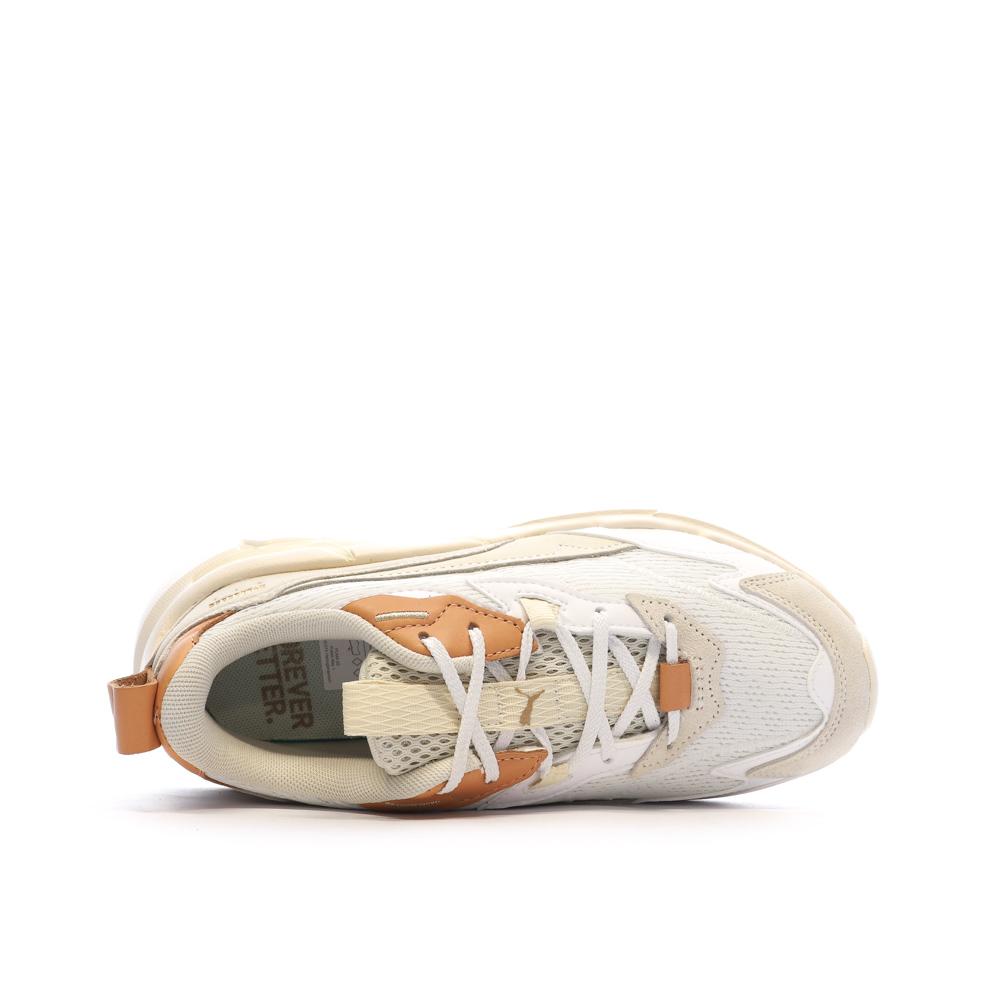 Puma Baskets Blanches/Beiges Femme Puma Spina