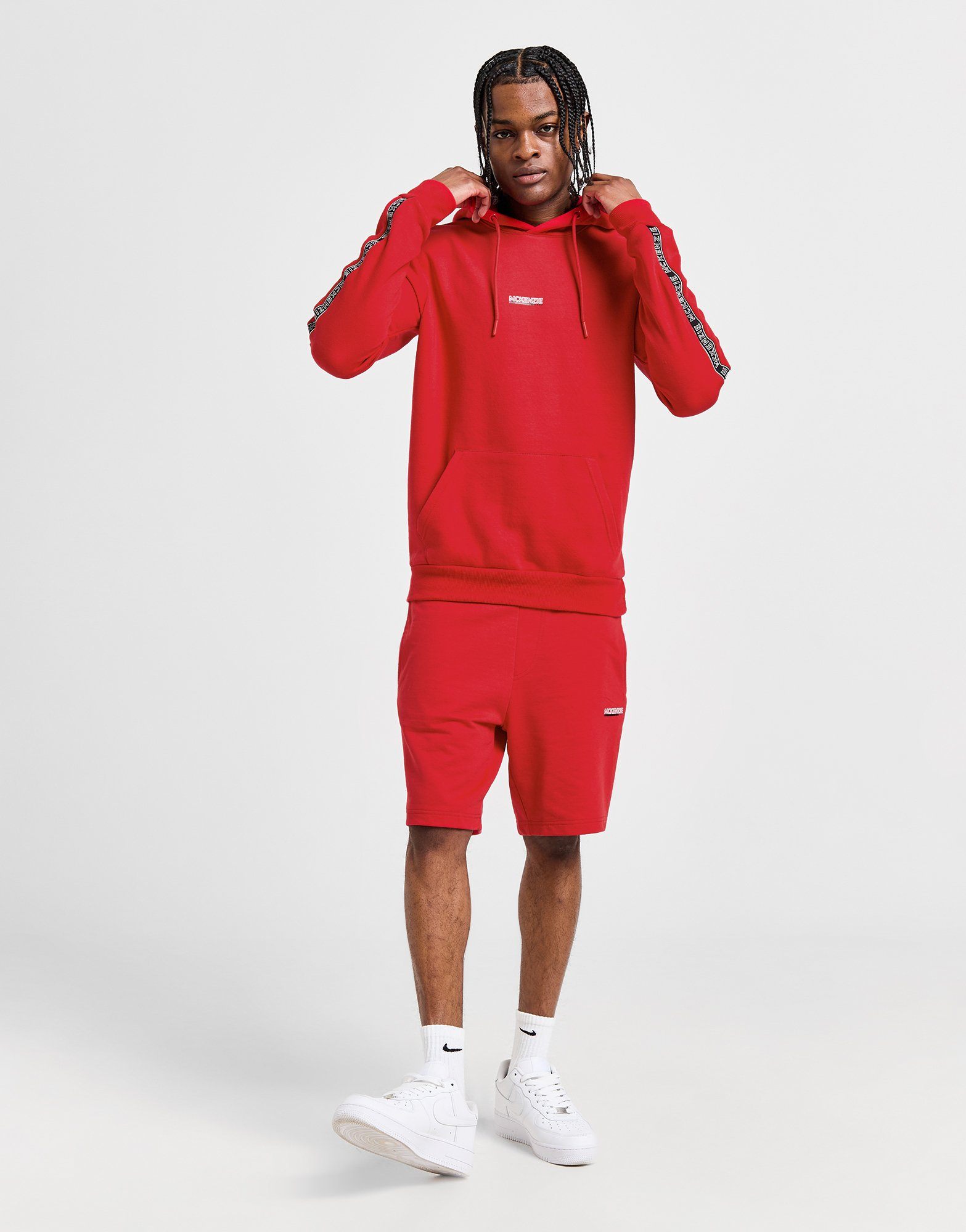 McKenzie Ensemble Sweat à Capuche/Short Essential Tape Homme