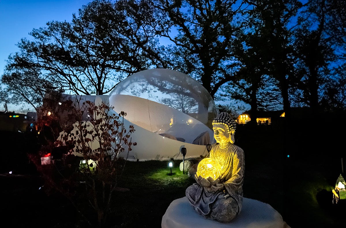 Bubble Übernachtung Strausberg für 2