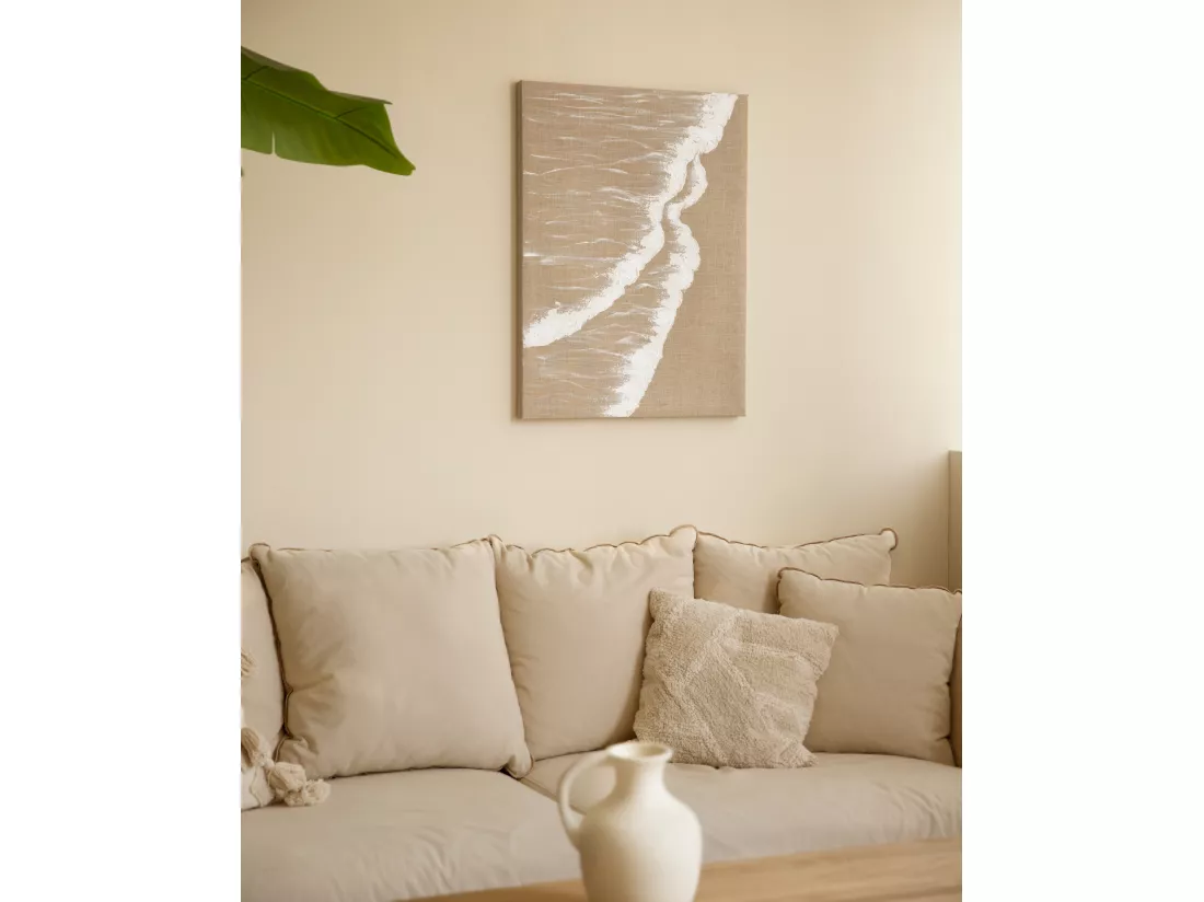 Peinture à l'huile décorative faite à la main sans cadre 100x150cm - ADRIANA - DECOWOOD
