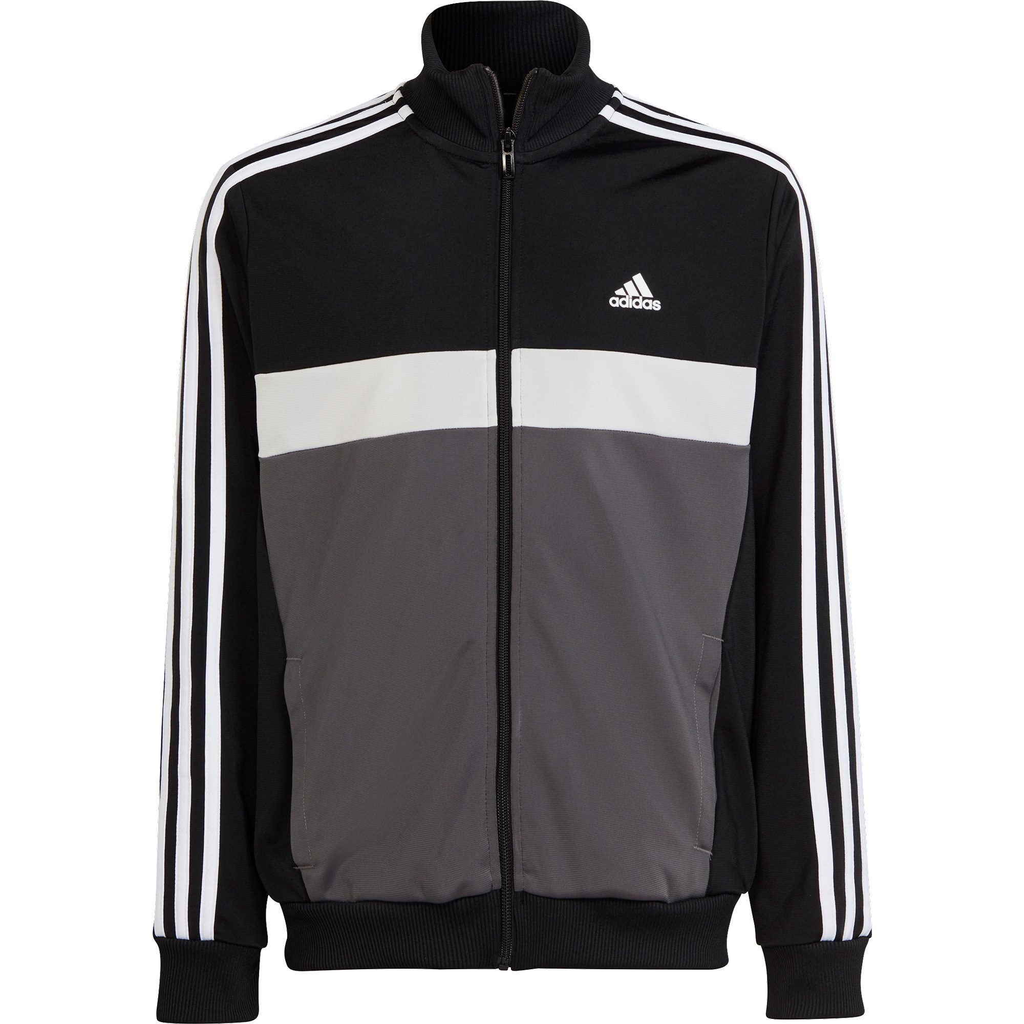 adidas Essentials 3-Streifen Tiberio Trainingsanzug Kinder black