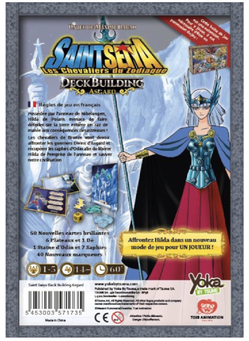Saint Seiya - Les Chevaliers du Zodiaque - DeckBuilding Asgard