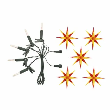 Herrnhuter Sterne 50540 Erweiterungs-Set für Sternenkette A1s gelb/rot
