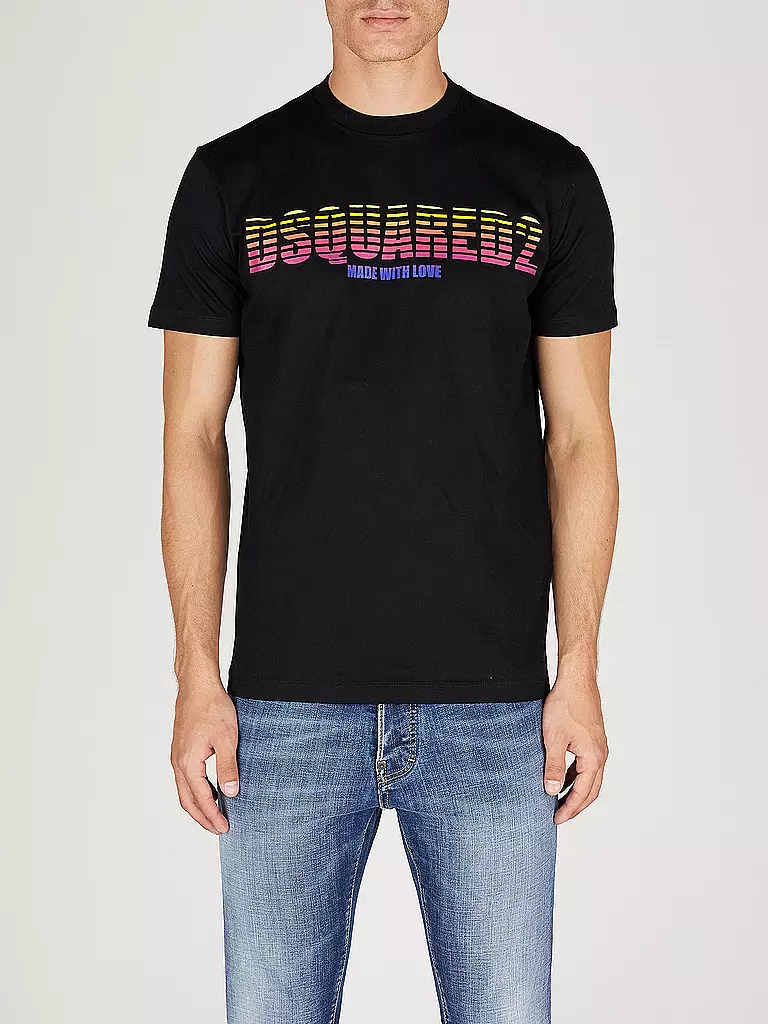 DSQUARED2 T-Shirt schwarz