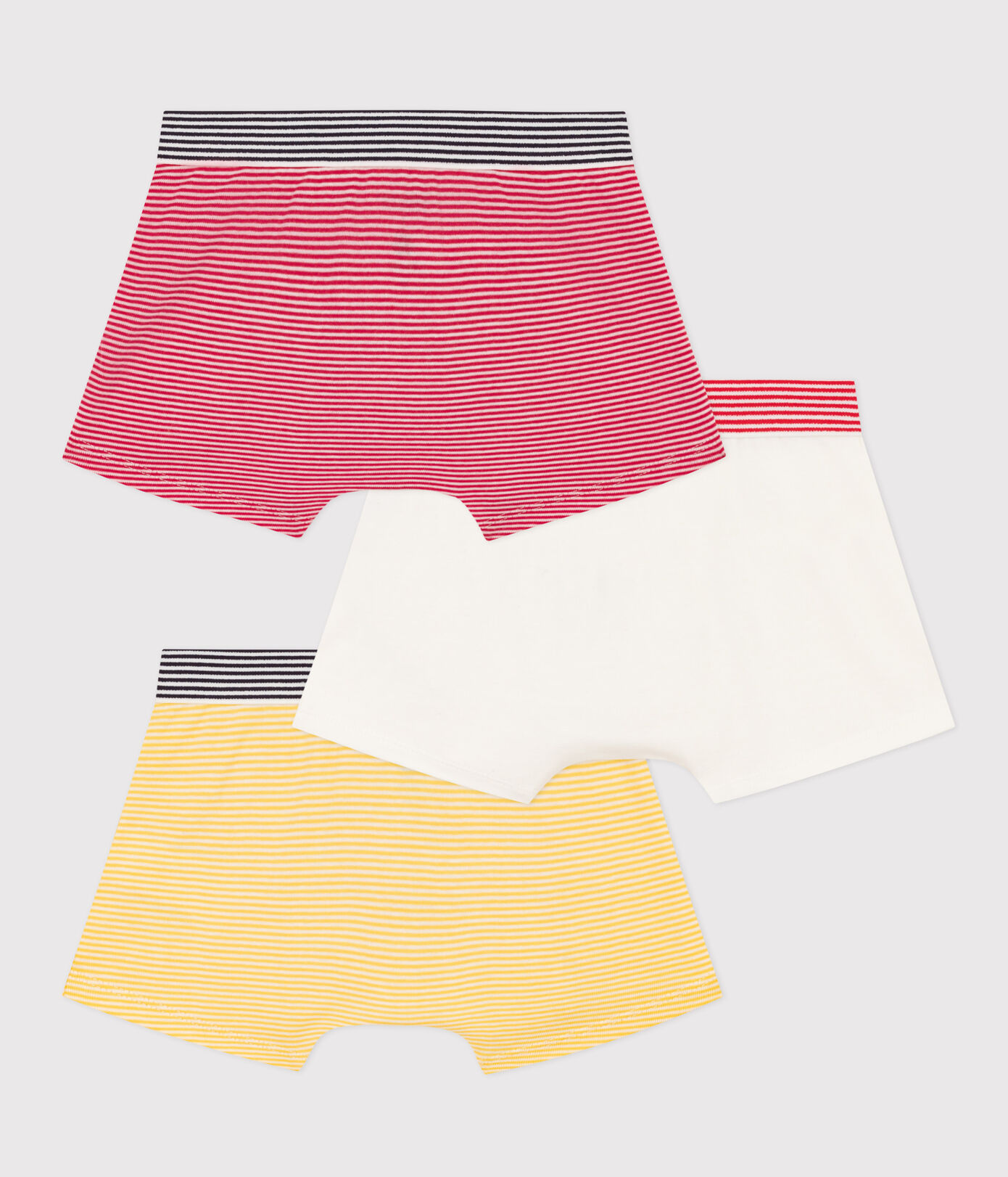 Lot de 3 boxers Petit Bateau X Snoopy en coton petit garçon