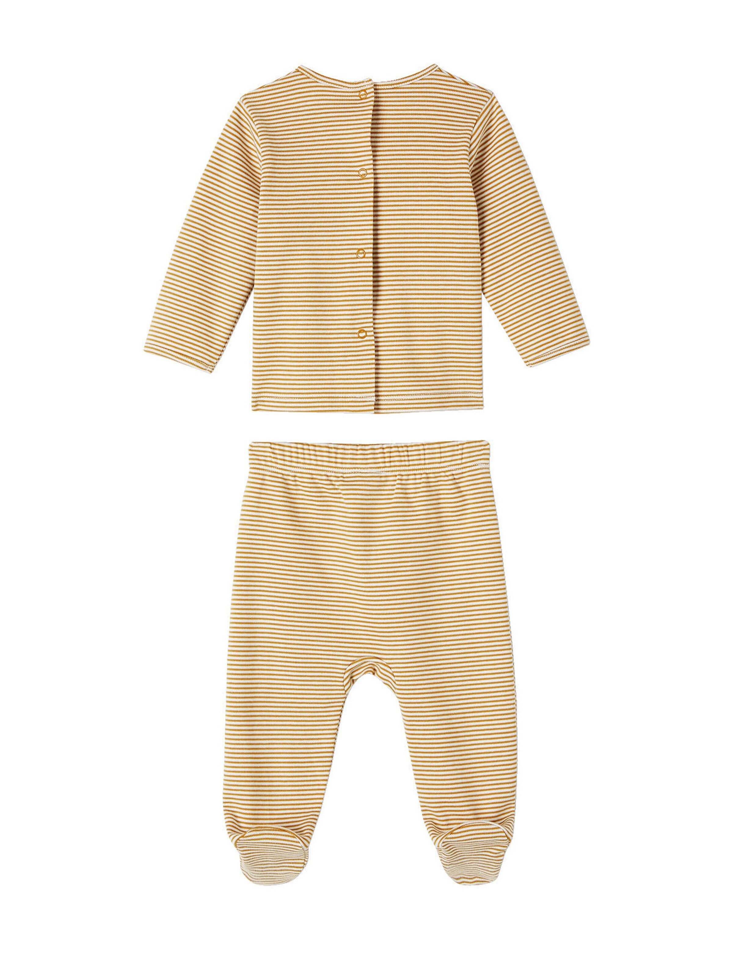 Vertbaudet 2er-Pack Baby Strampler terrakotta