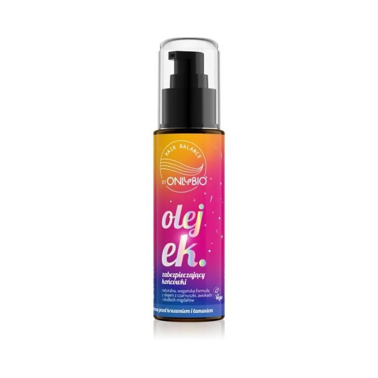 ONLYBIO Hair in Balance Oil beschermt de haarpunten 80 ml