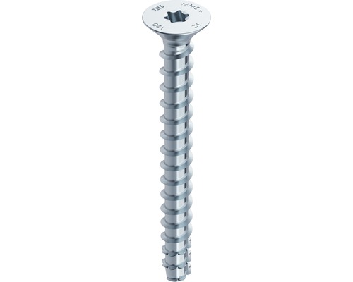 HECO-MULTI-MONTI-plus F Betonschroef verzonken kop TX 7,5x100 mm blauw verzinkt 50 stuks