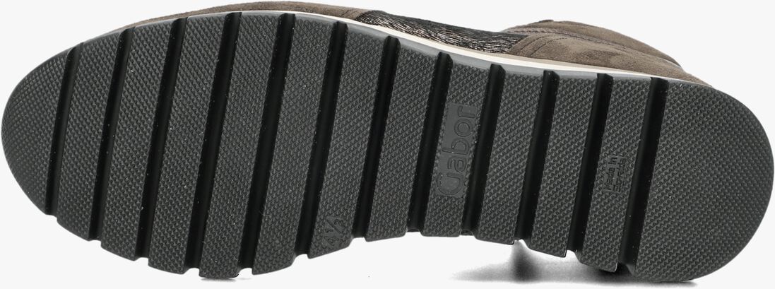 bruine gabor hoge sneakers 755