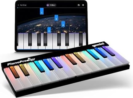 Gemini Sound - GPP-101 - Draadloos MIDI-toetsenbord - 24-toetsen - Verlicht