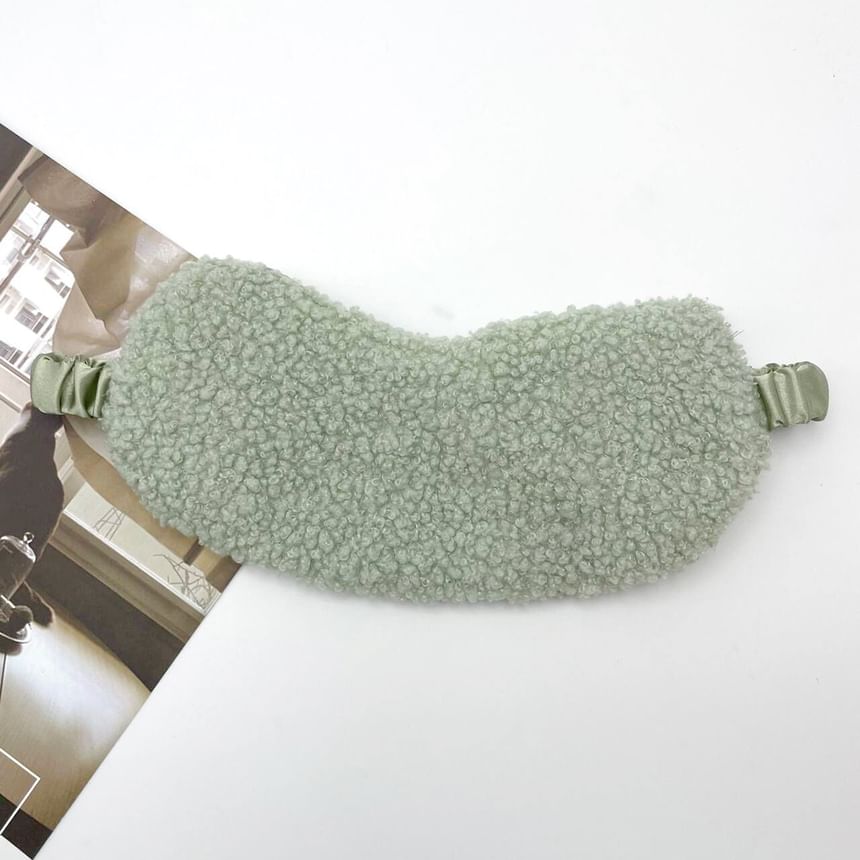Bohod - Effen Chenille-slaapoogmasker