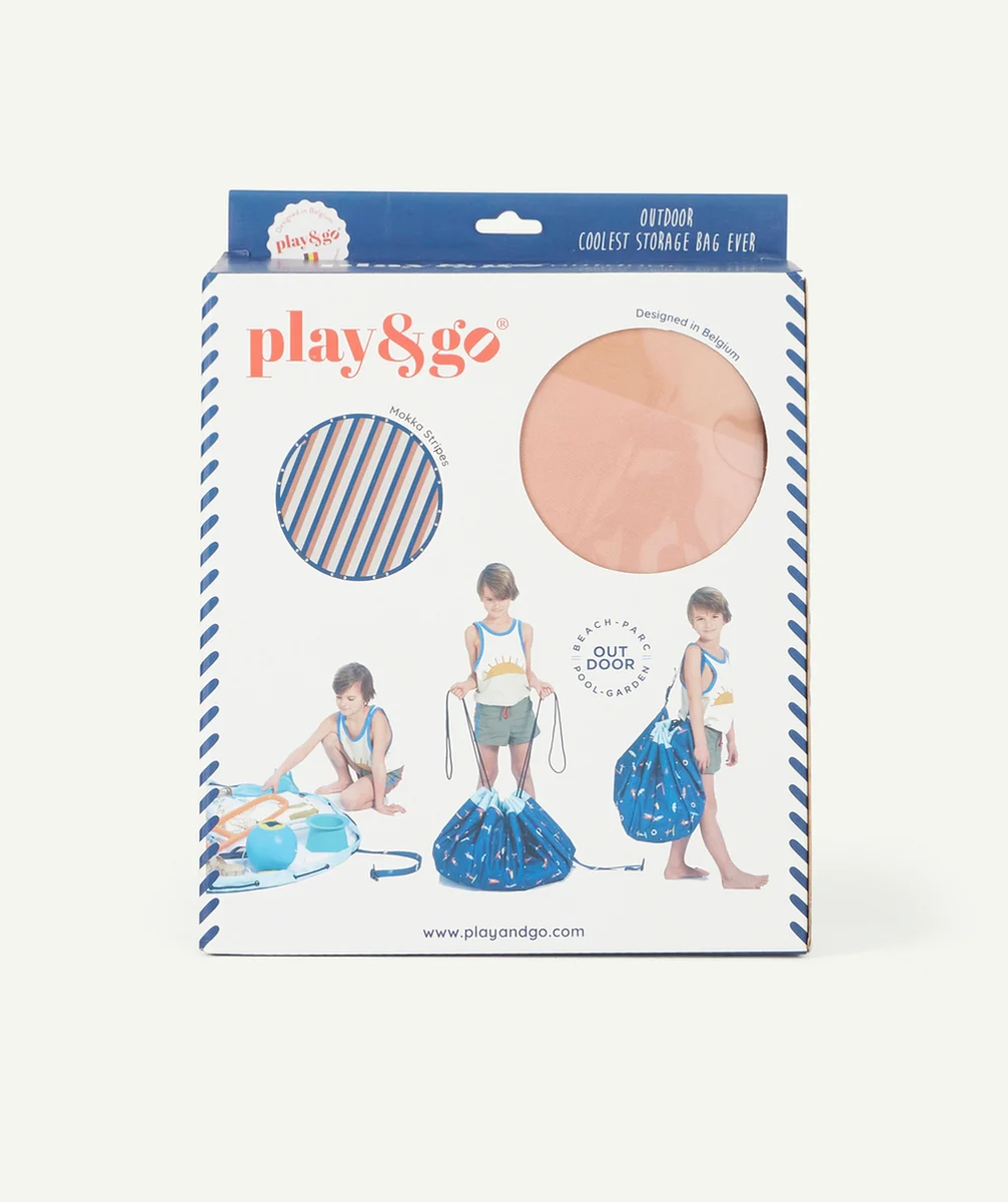 PLAY&GOTAPIS D'ÉVEIL EXTÉRIEUR À RAYURES ENFANT