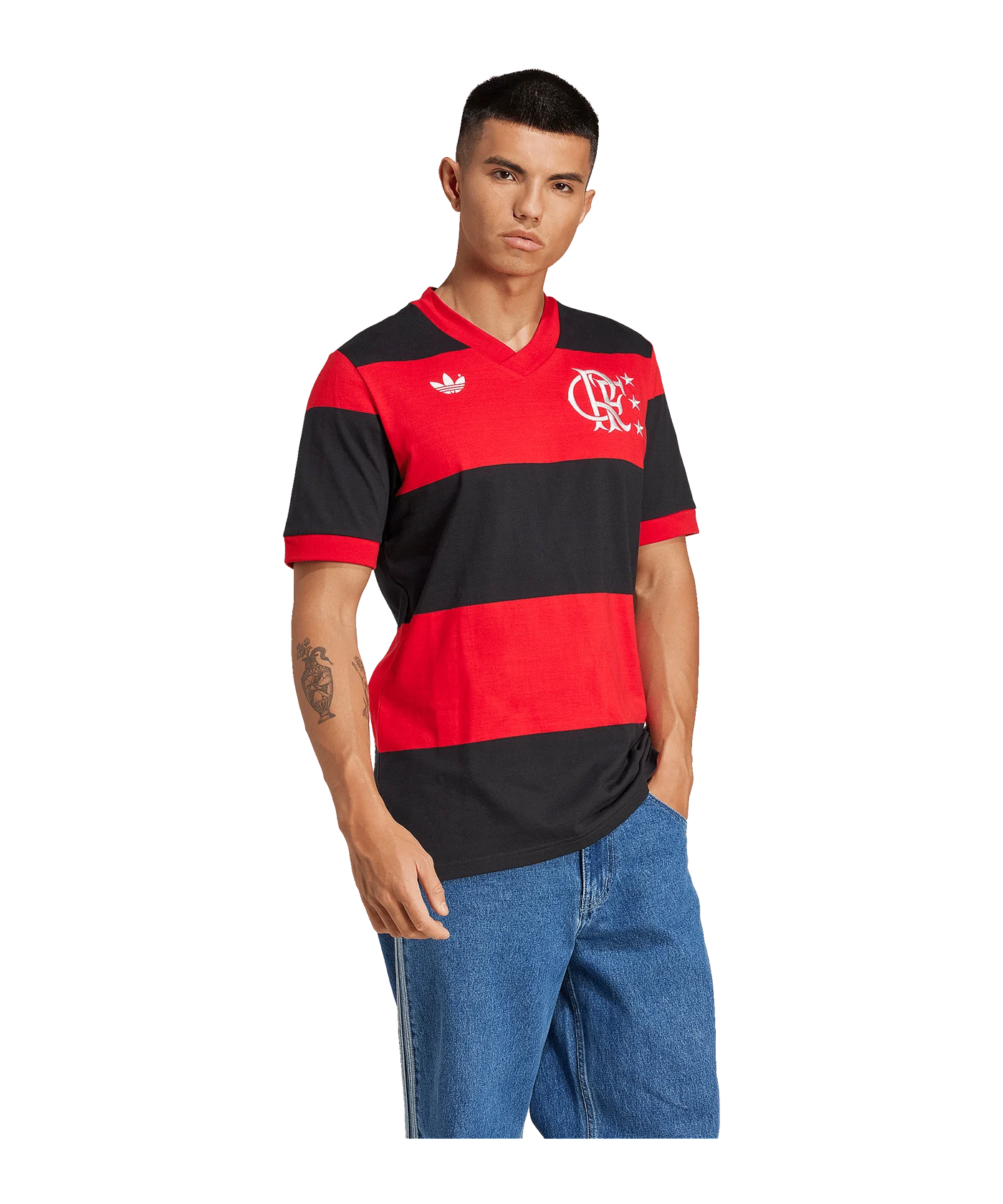 adidas Originals Flamengo Rio De Janeiro 1981 Trikot Heim Rot