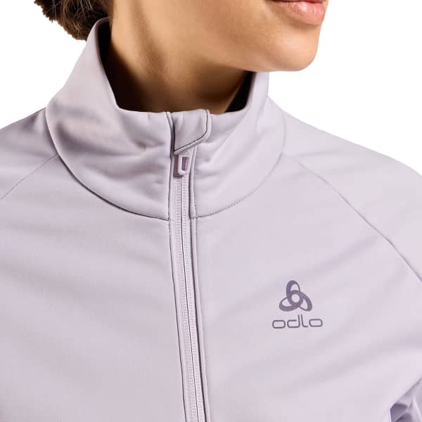 Veste ski de fond ODLO BRENSHOLMEN JACKET W MISTY LILAC