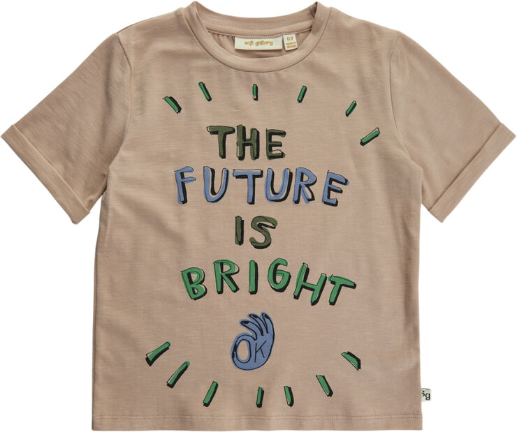Soft Gallery SGJaden Spacedog ss tee Cuban sand