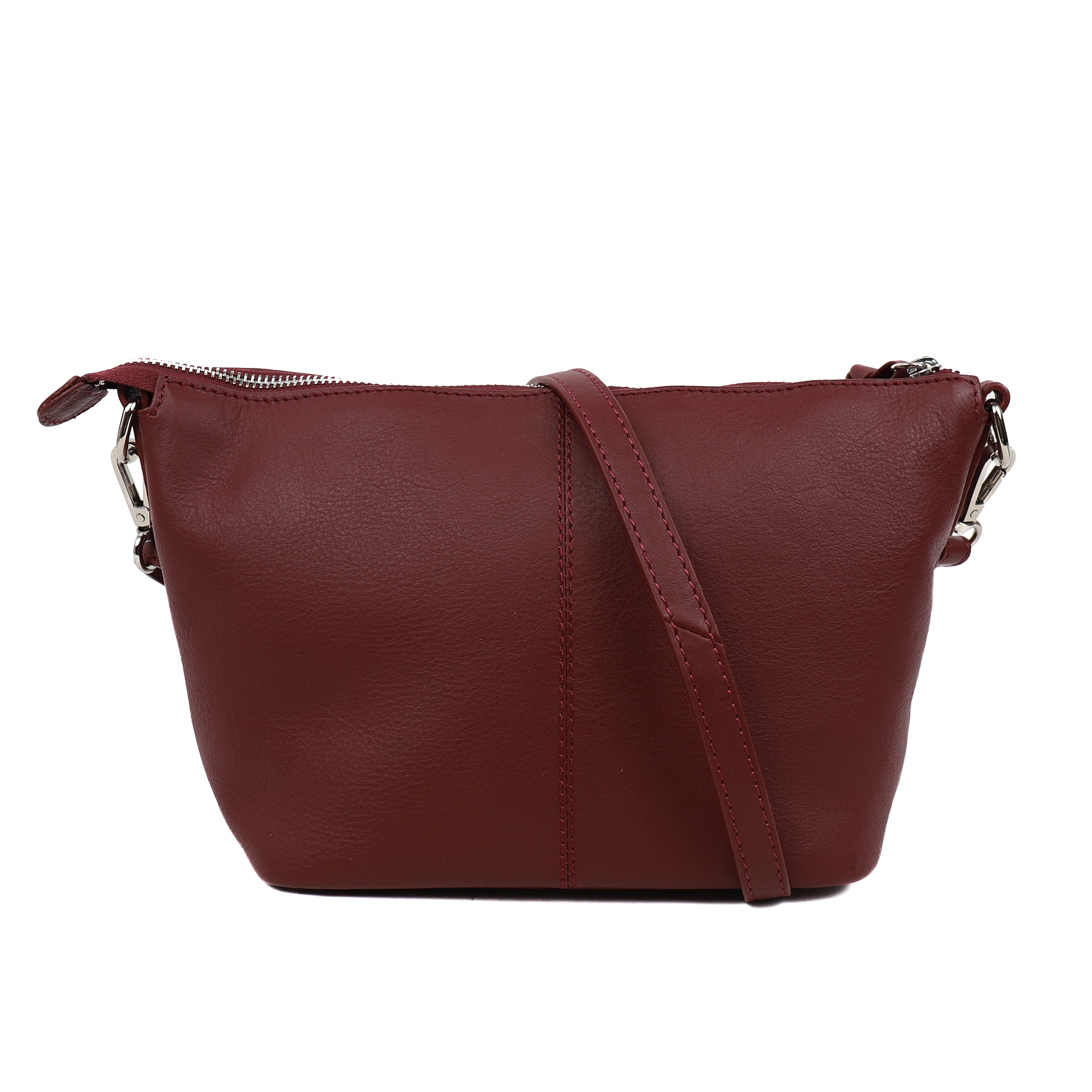 Schoudertasje 'Lucy' Bordeaux Bordeaux