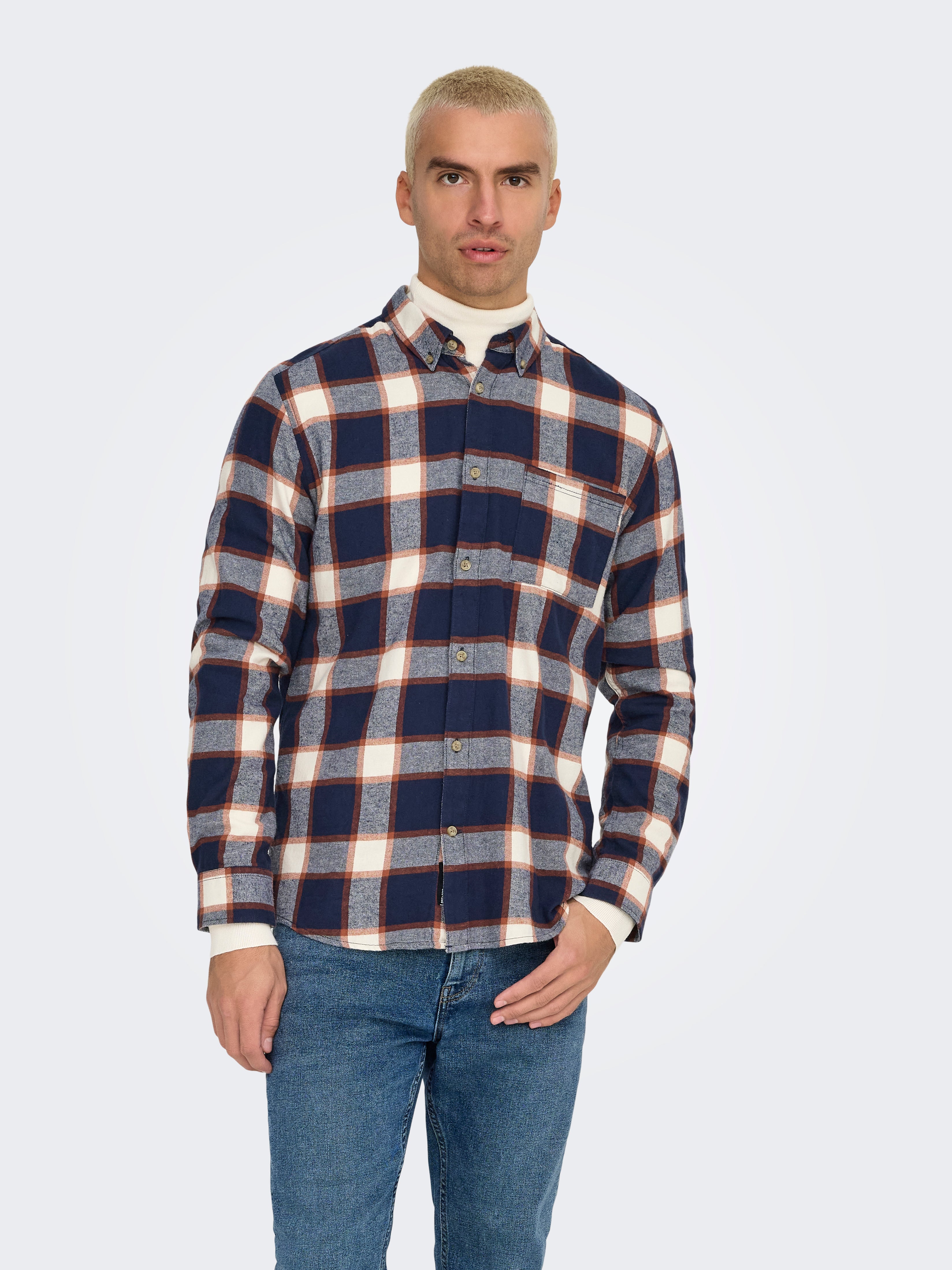 ONSRAL Hemd Navy Blazer