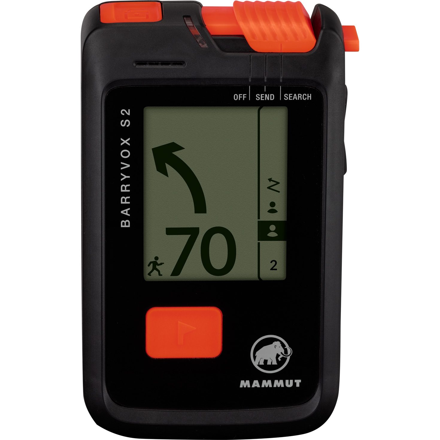 Mammut Barryvox S2 Peak 240 Lawinenset schwarz