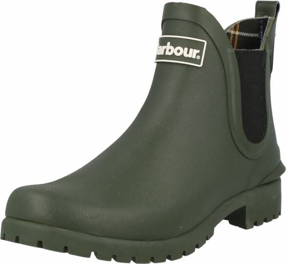 Barbour Wilton Regenlaarzen Groen Vrouw