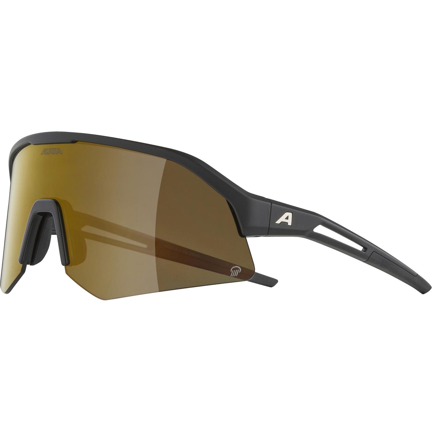 Alpina Sonic HR Q Sonnenbrille black matt