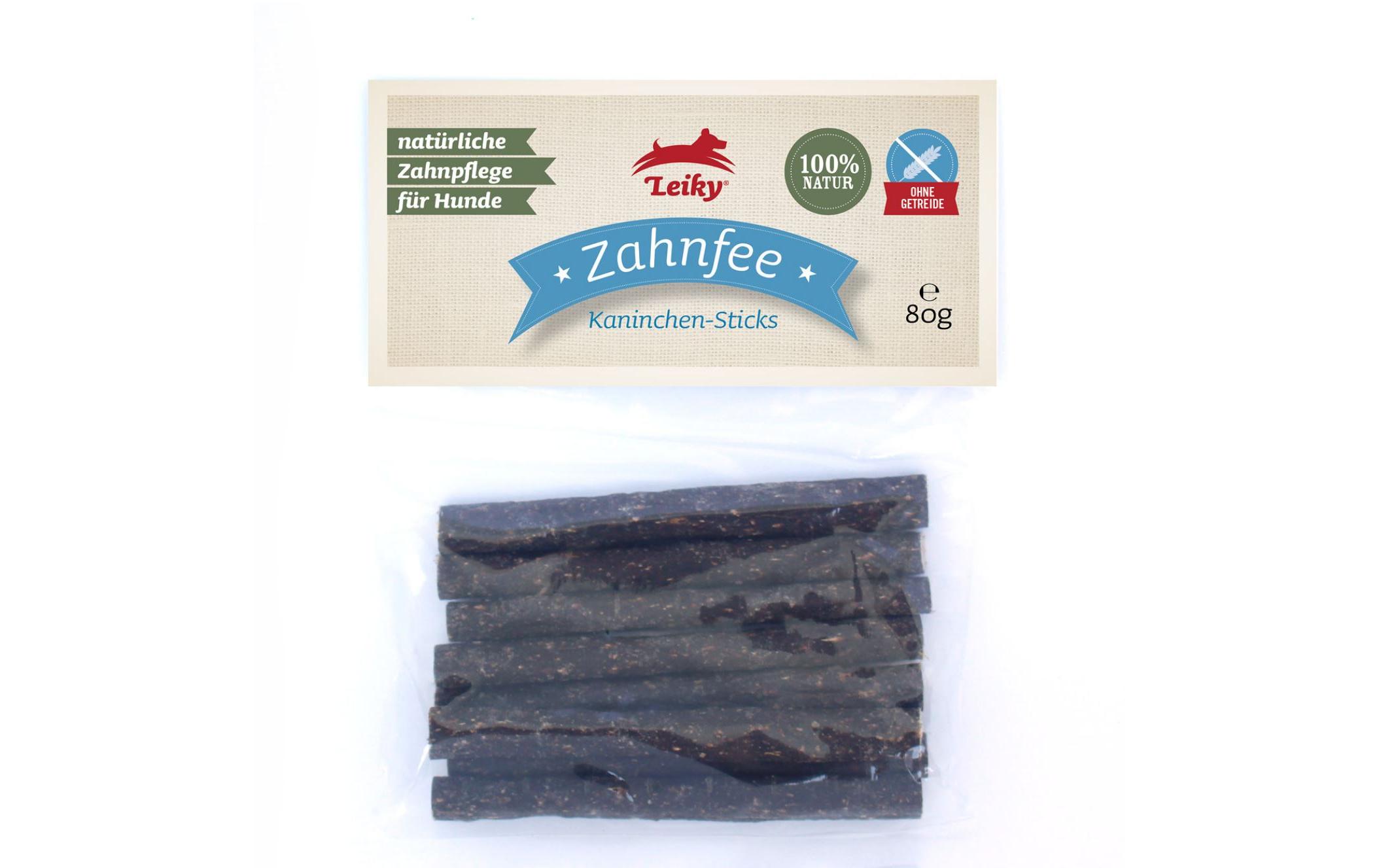 Kausnack Zahnfee Kaninchensticks, 8 StückEinzelfuttermittel für Hunde