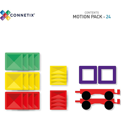 Connetix Motion Pack magnetsæt 24 dele