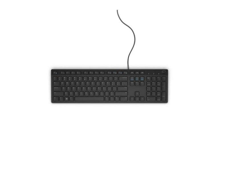 Dell Tastatur KB216 CH-Layout Kabelgebundene Multimedia-Tastatur mit schweizer Layout
