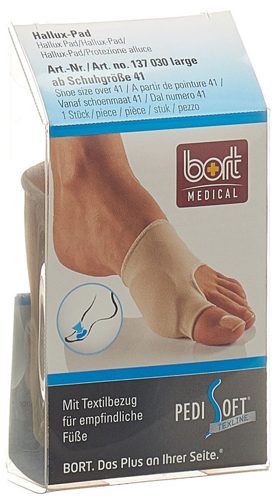 BORT Texline Hallux Pad L 1 Stk