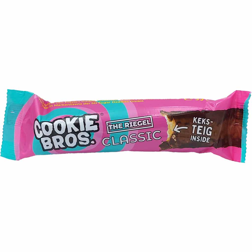 Cookie bros. Keksteig the Riegel classic 20x53g=1060g Box MHD:11.8.25