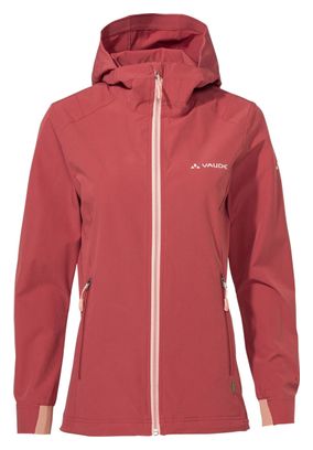 Veste Coupe-Vent Femme Vaude Neyland Rouge