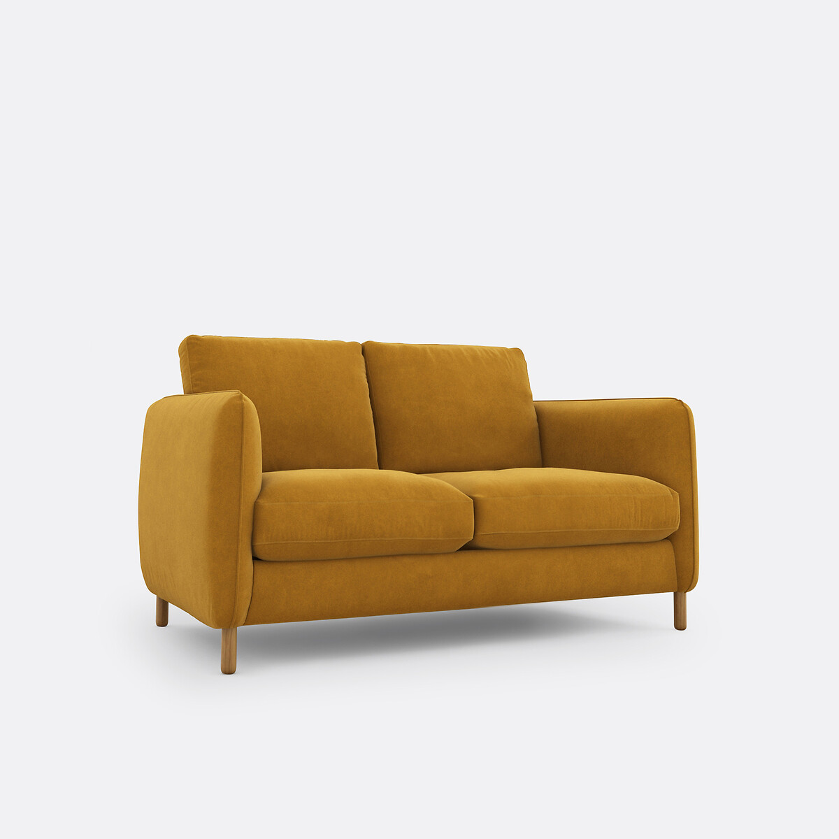 LA REDOUTE INTERIEURS<br>Sofá conversível em veludo, 2 lugares, Loméo