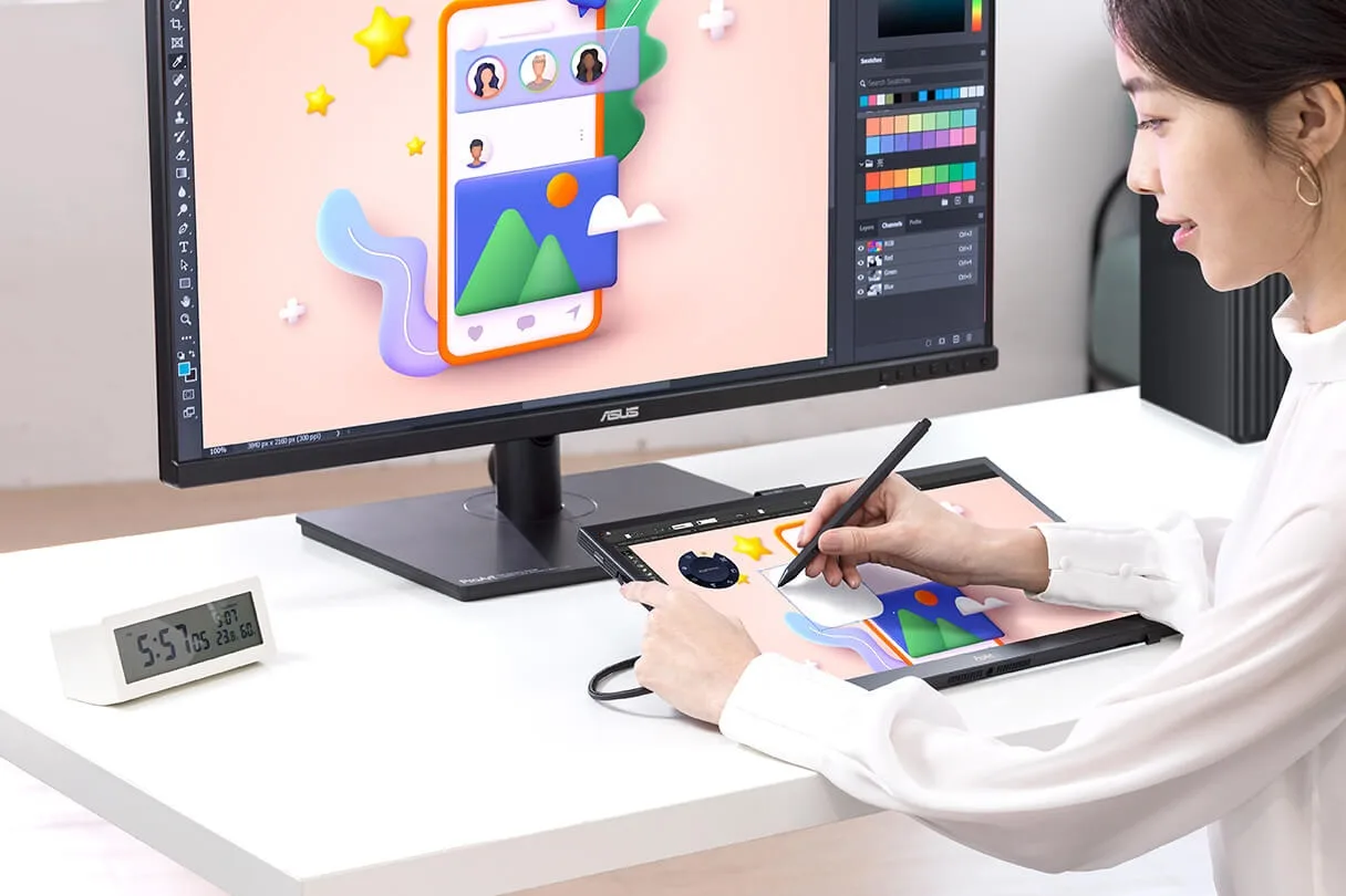 Asus ProArt Display PA169CDV Écrans de bureau et professionnels