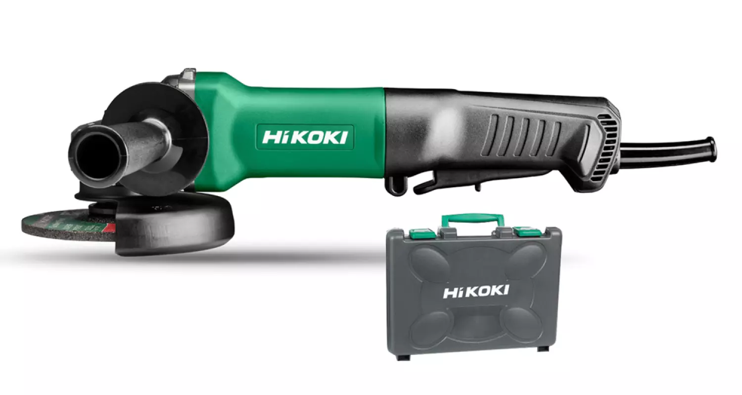 HiKOKI G13SE3YZZ Haakse slijper in kunststof koffer - 1400W - 125mm