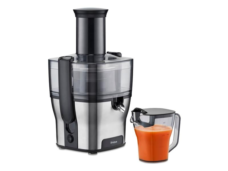 Trisa Entsafter Pure Juice Grau/Silber Saftpresse