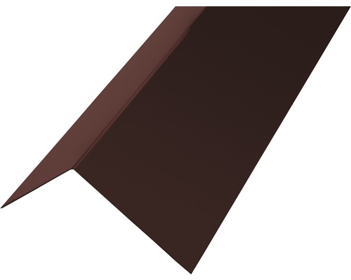 PRECIT gootbeugel voor trapeziumplaat H12 chocoladebruin RAL 8017 1000 mm x 65 mm x 83 mm