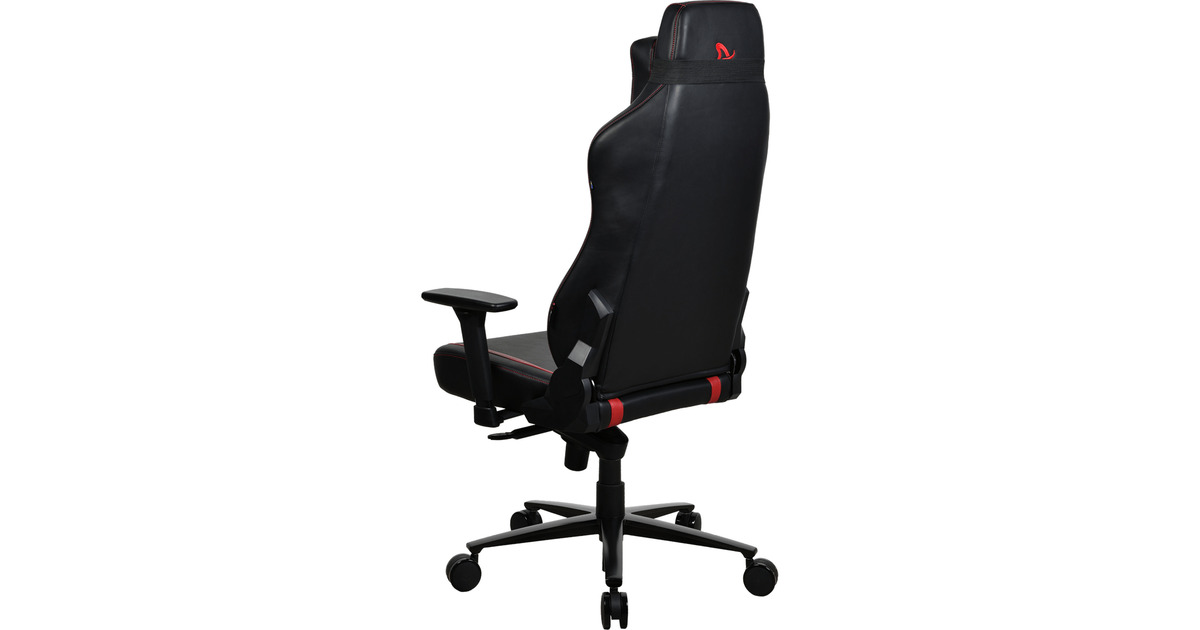 ArozziVernazza SoftPU - Black/Red gamestoel  (Zwart/rood)