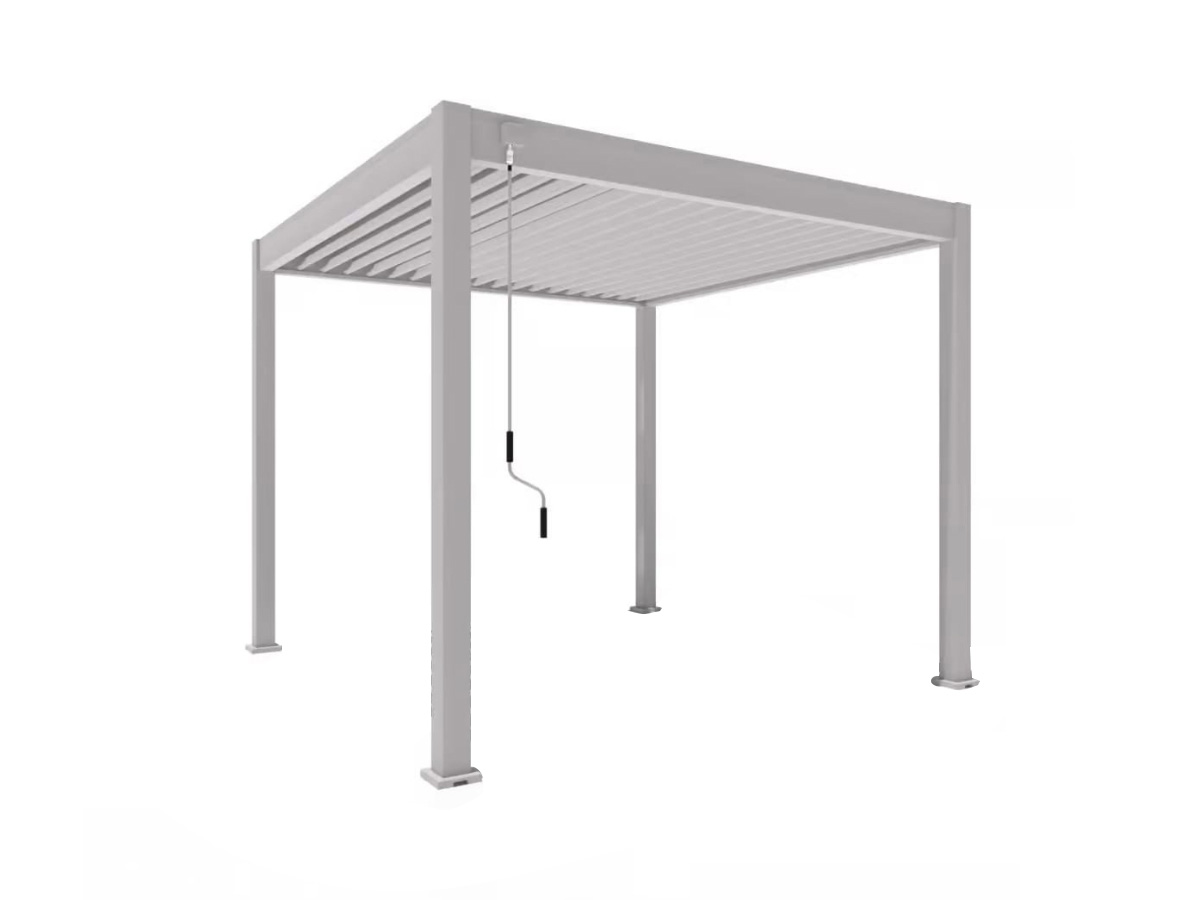 Orion Comfort 300 x 300 cmterrasoverkapping - Licht Grey