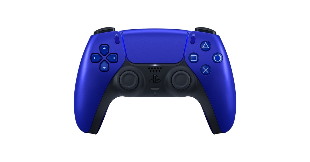 SonyDualSense draadloze controller  (Hoogglans blauw, Cobalt Blue)