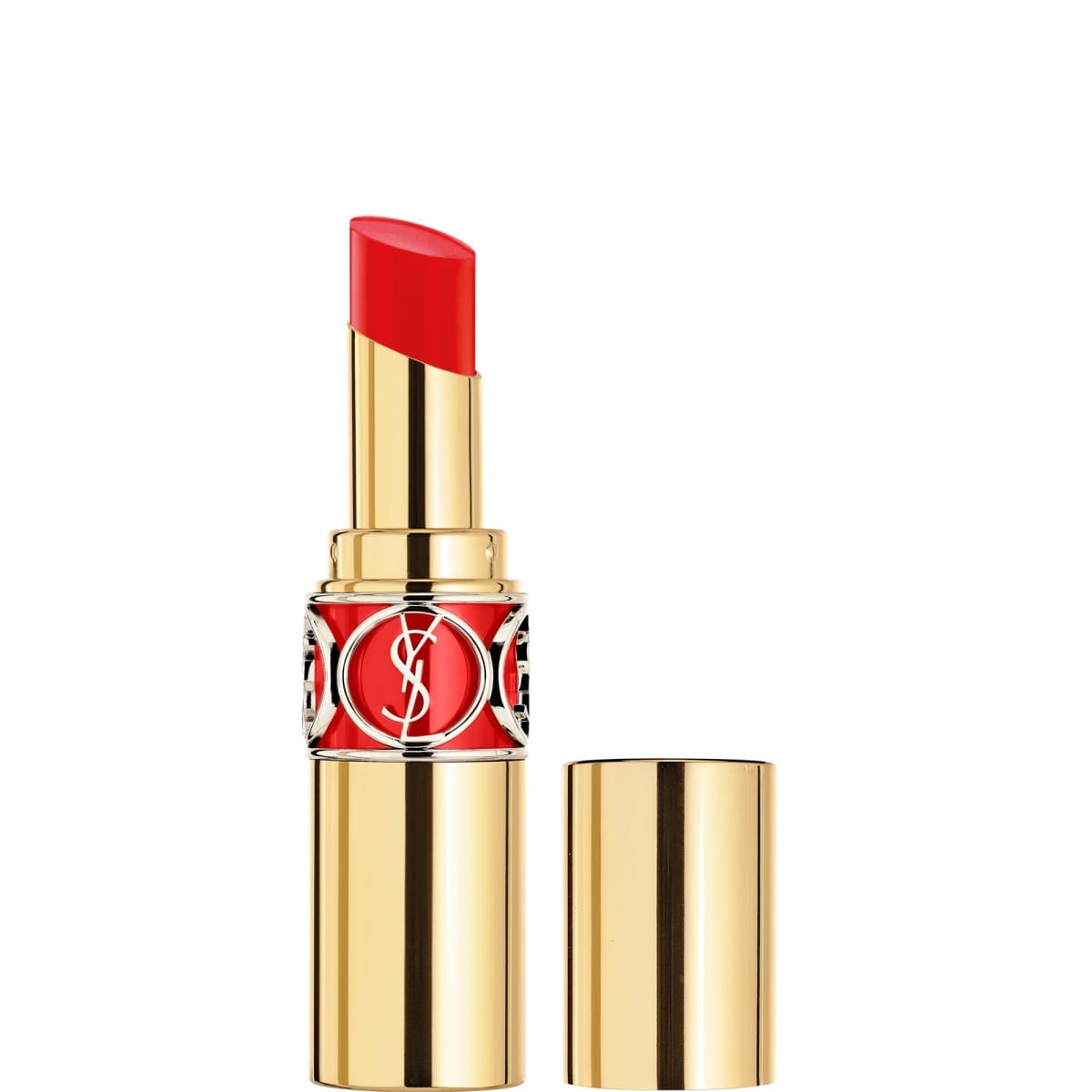YVES SAINT LAURENT Rouge Volupté Shine Oil-In-Stick Rouge à Lèvres alliant Couleur, Soin et Brillance Longue Tenue