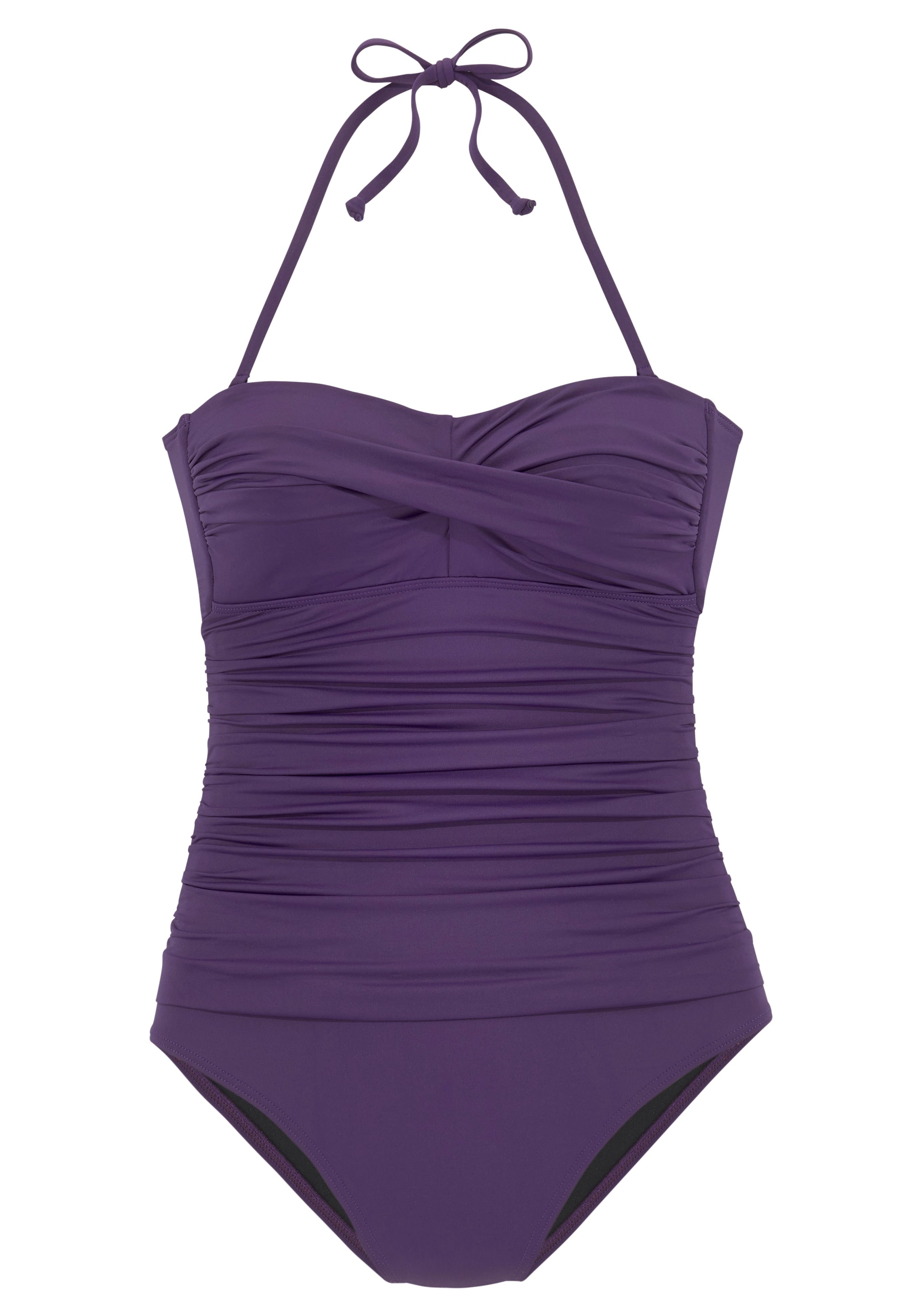 LASCANA Badeanzug , in Bandeau-Optik