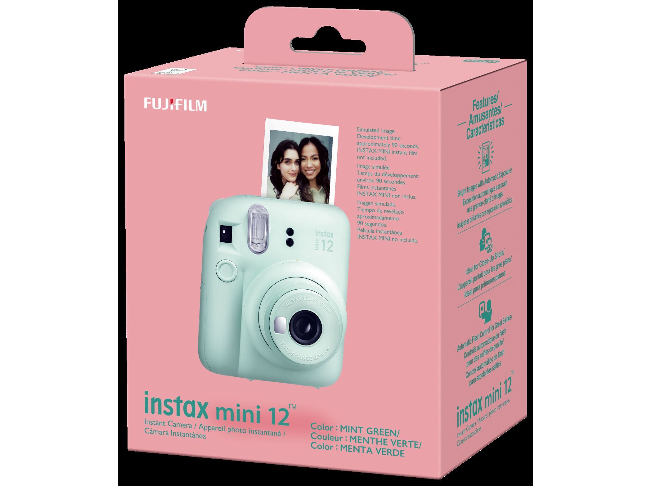 CAMARA ANALÓGICA FUJIFILM INSTAX MINI 12 GREEN