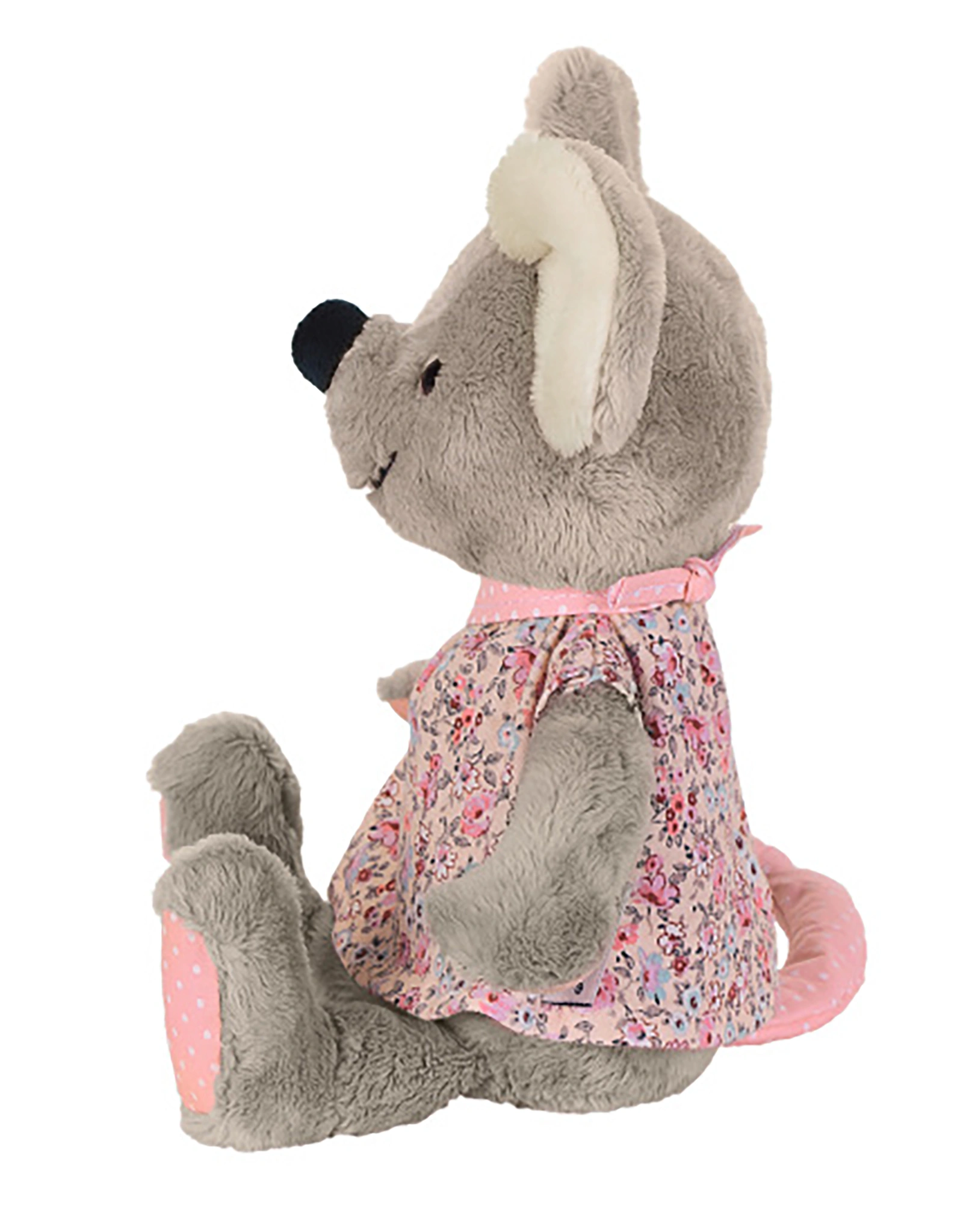 Kuscheltier MABEL MAUS (25cm) in grau