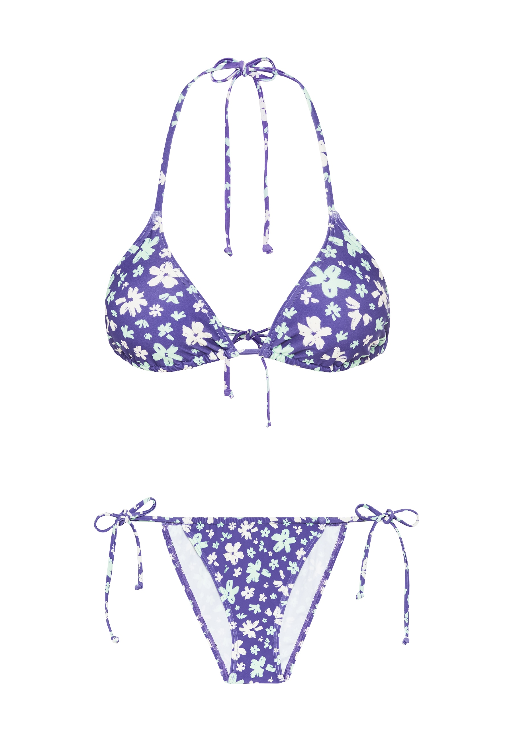 LSCN by LASCANA Triangel-Bikini »Cecily«, mit sommerlichem Blumendruck