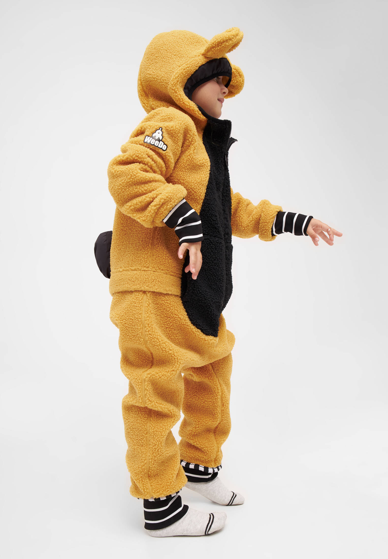 WeeDo| Kinder Teddy Fleece Overall TEDDY BÄR