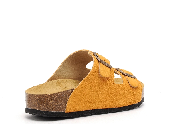 Plakton mules et sabots plats femme cp beta orange